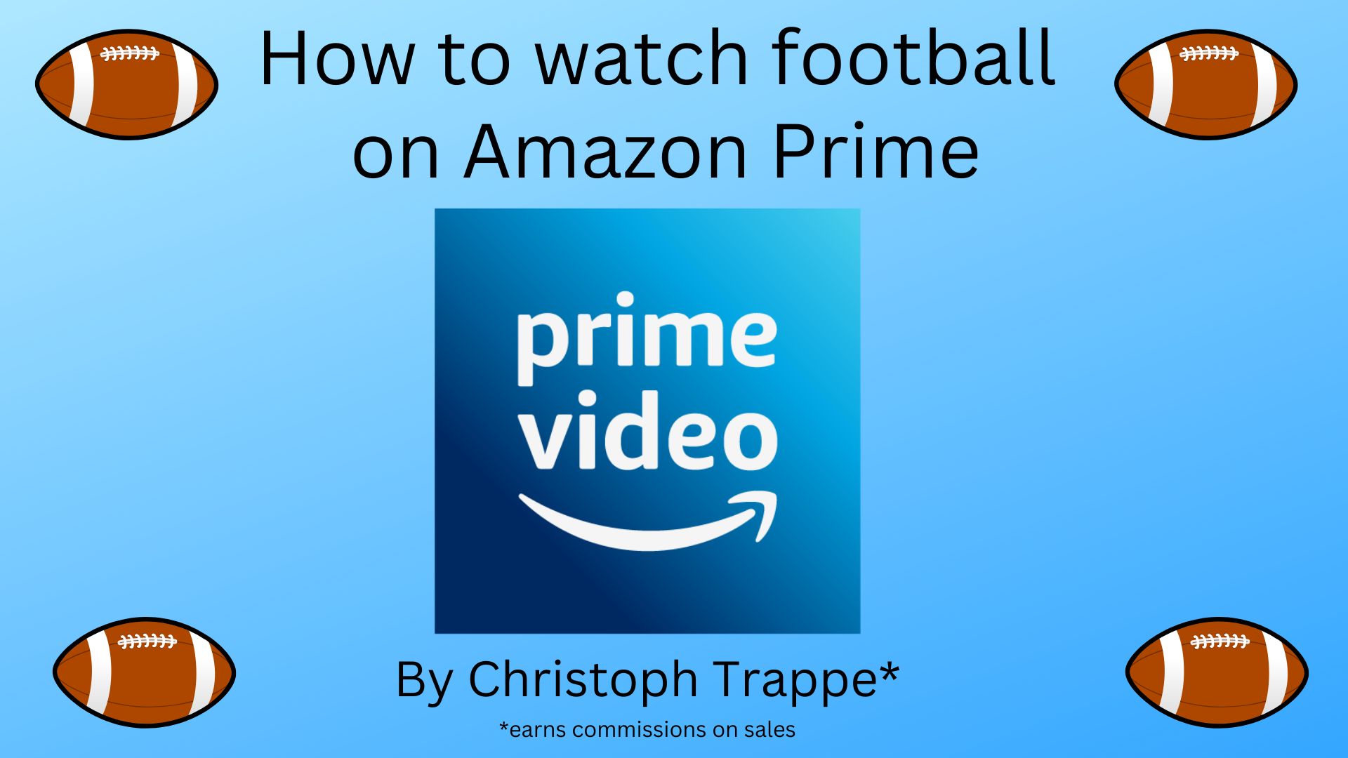 How to watch football on Amazon Prime -