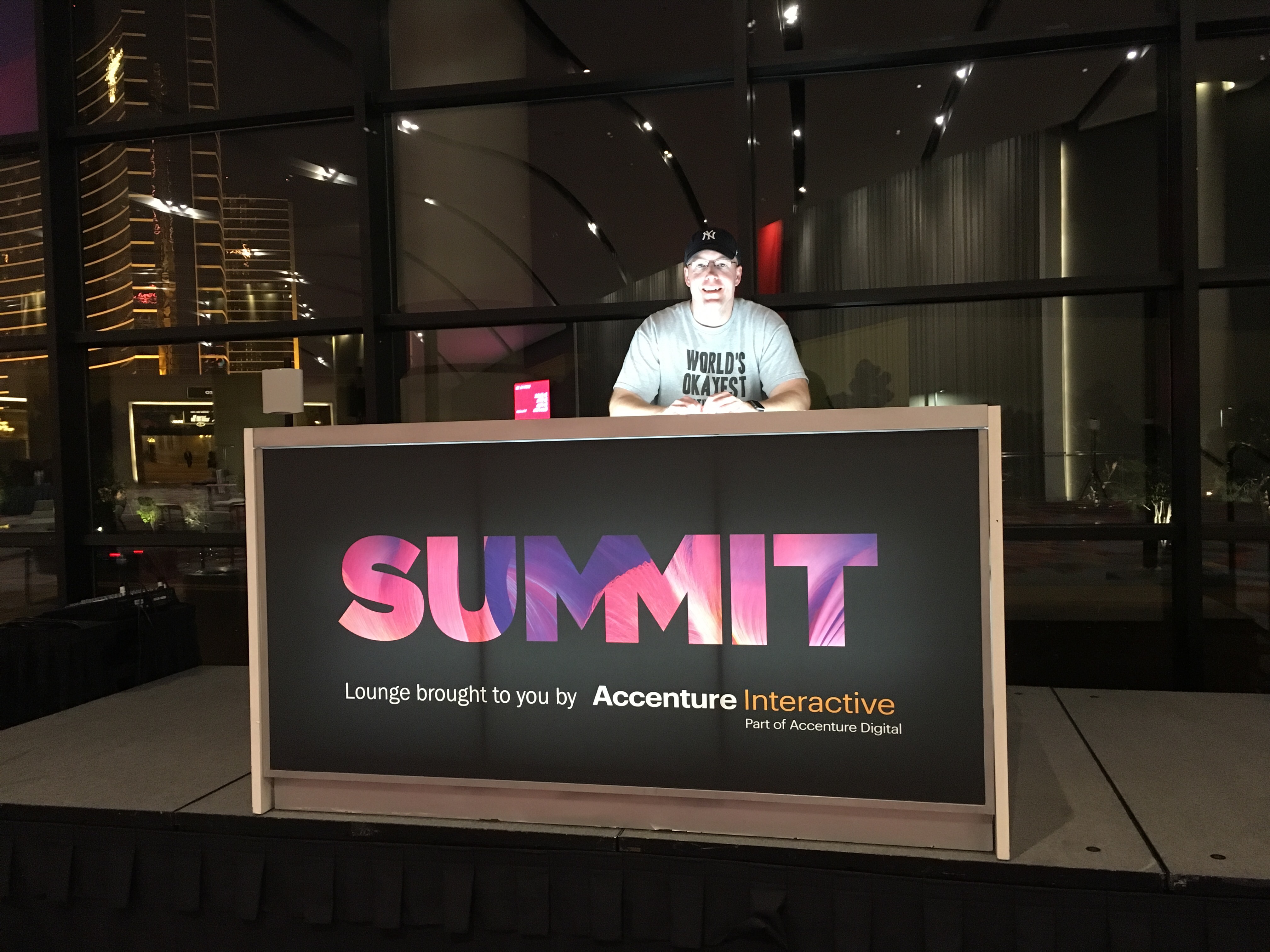 Christoph at the Adobe Summit as part of Adobe's influencer program