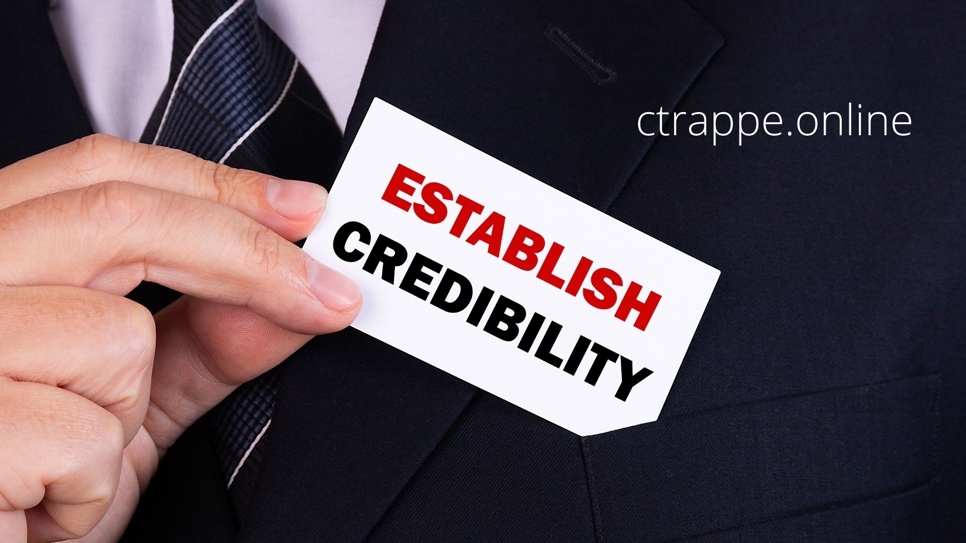 Building credibility