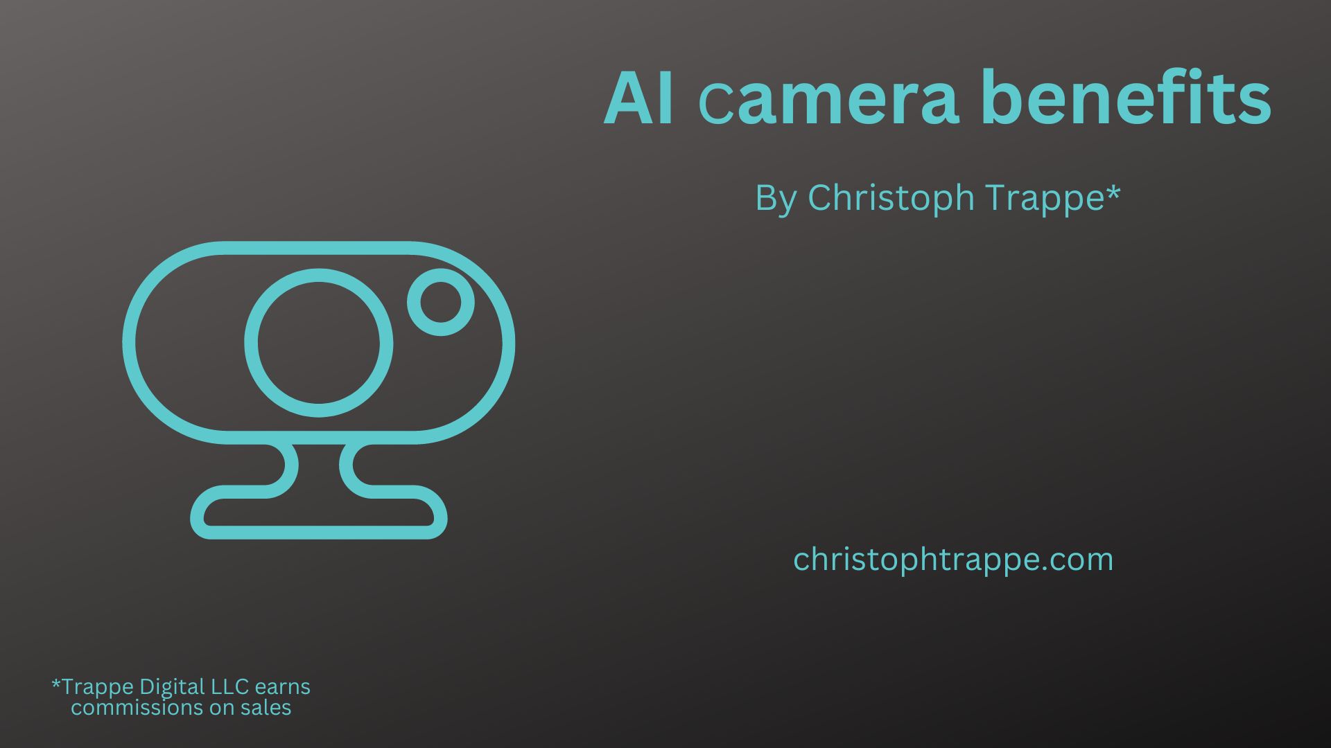 AI camera benefits